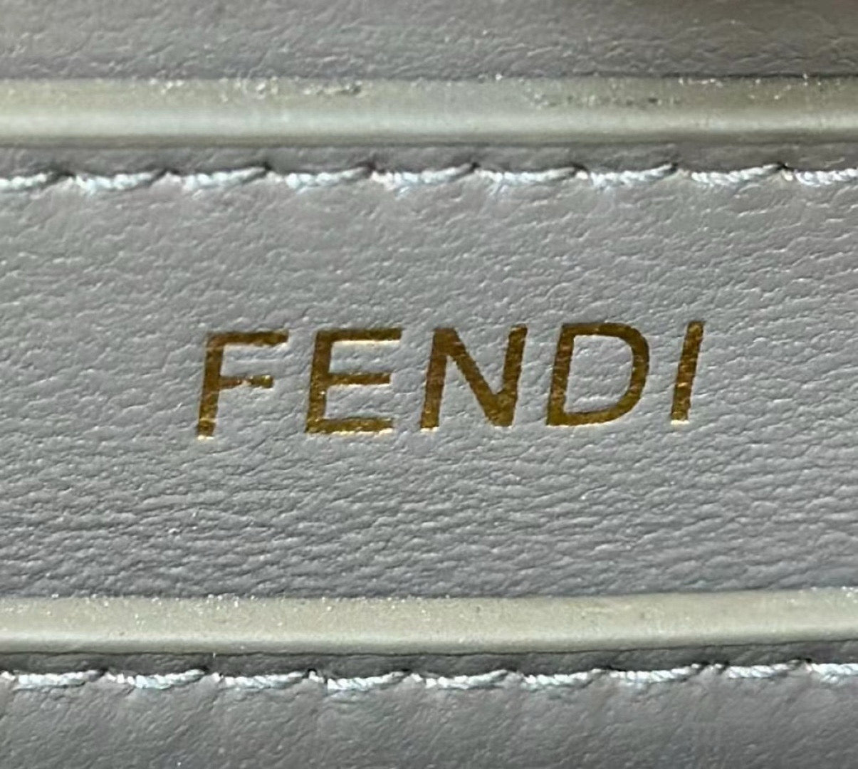 Fendi Peekaboo ISeeU Petite Precious Skin Bag