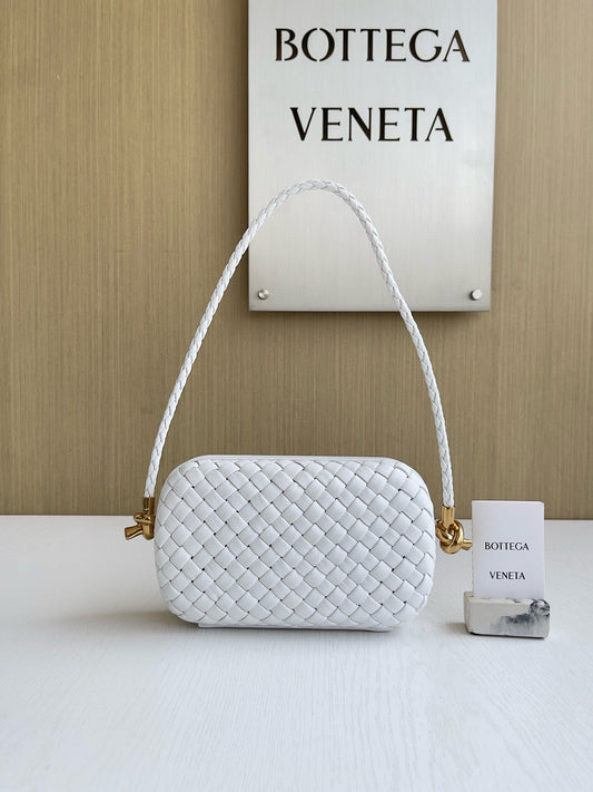 BV Knot Foulard Intrecciato Shoulder Bag