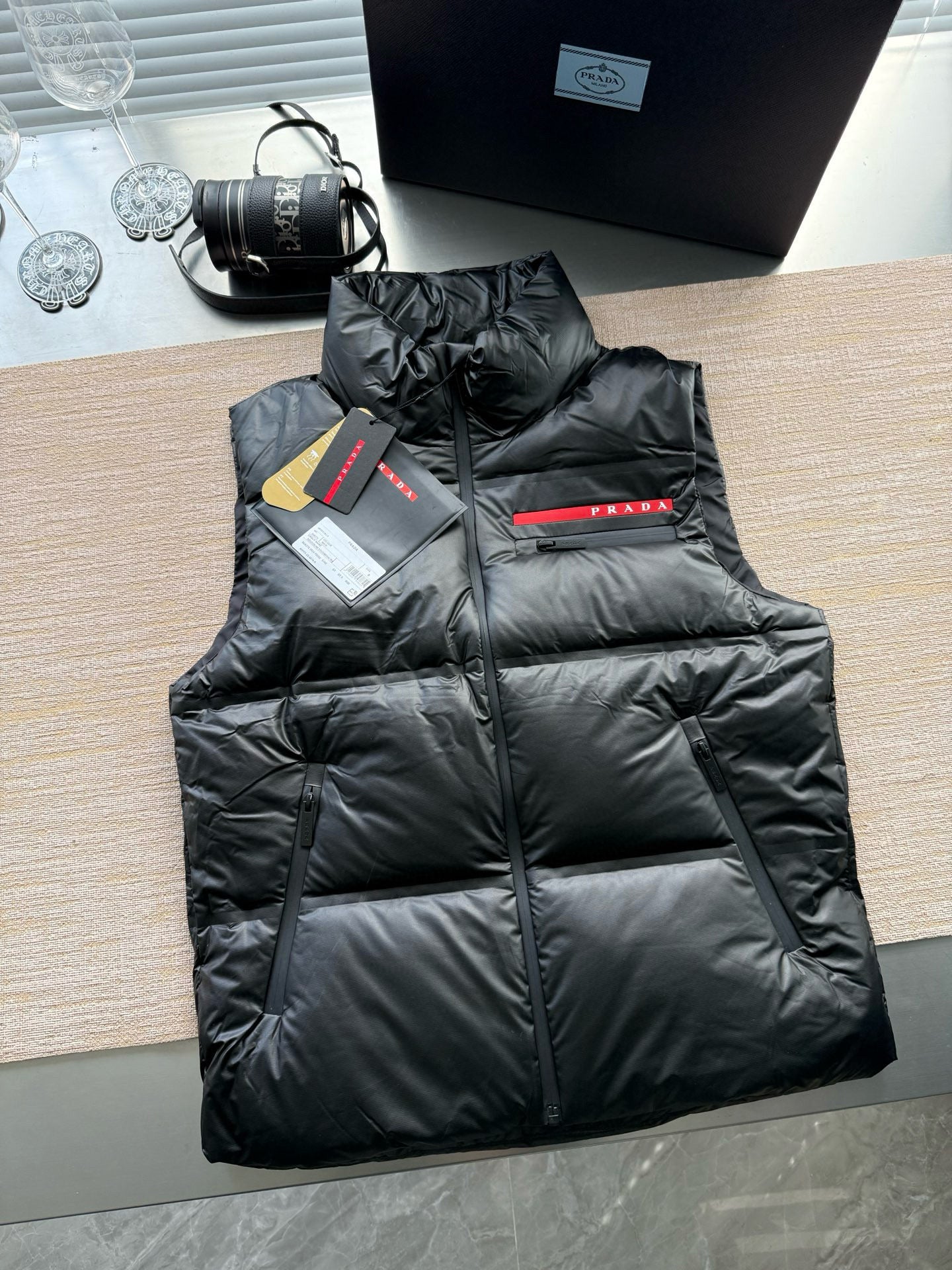 Prada Vest Down Jacket