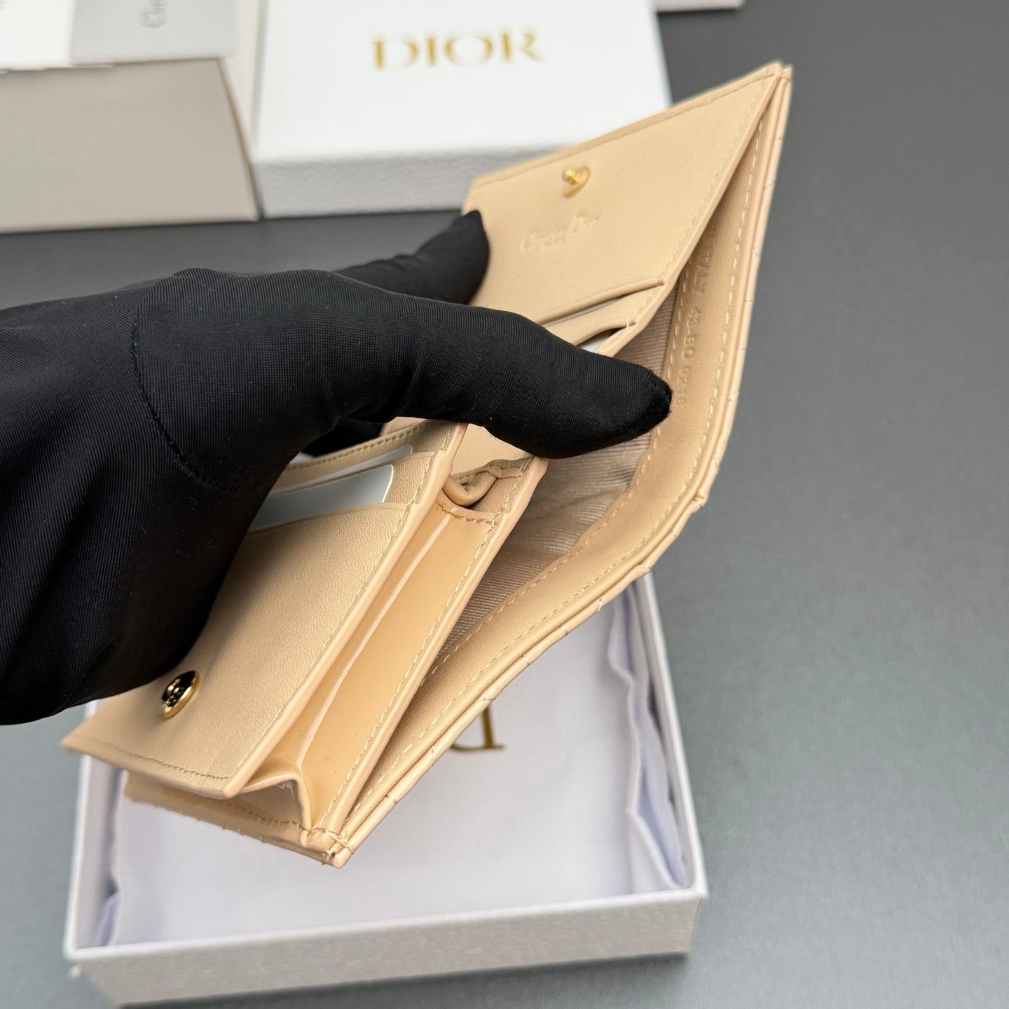 Dior Lady Gardenia Wallet
