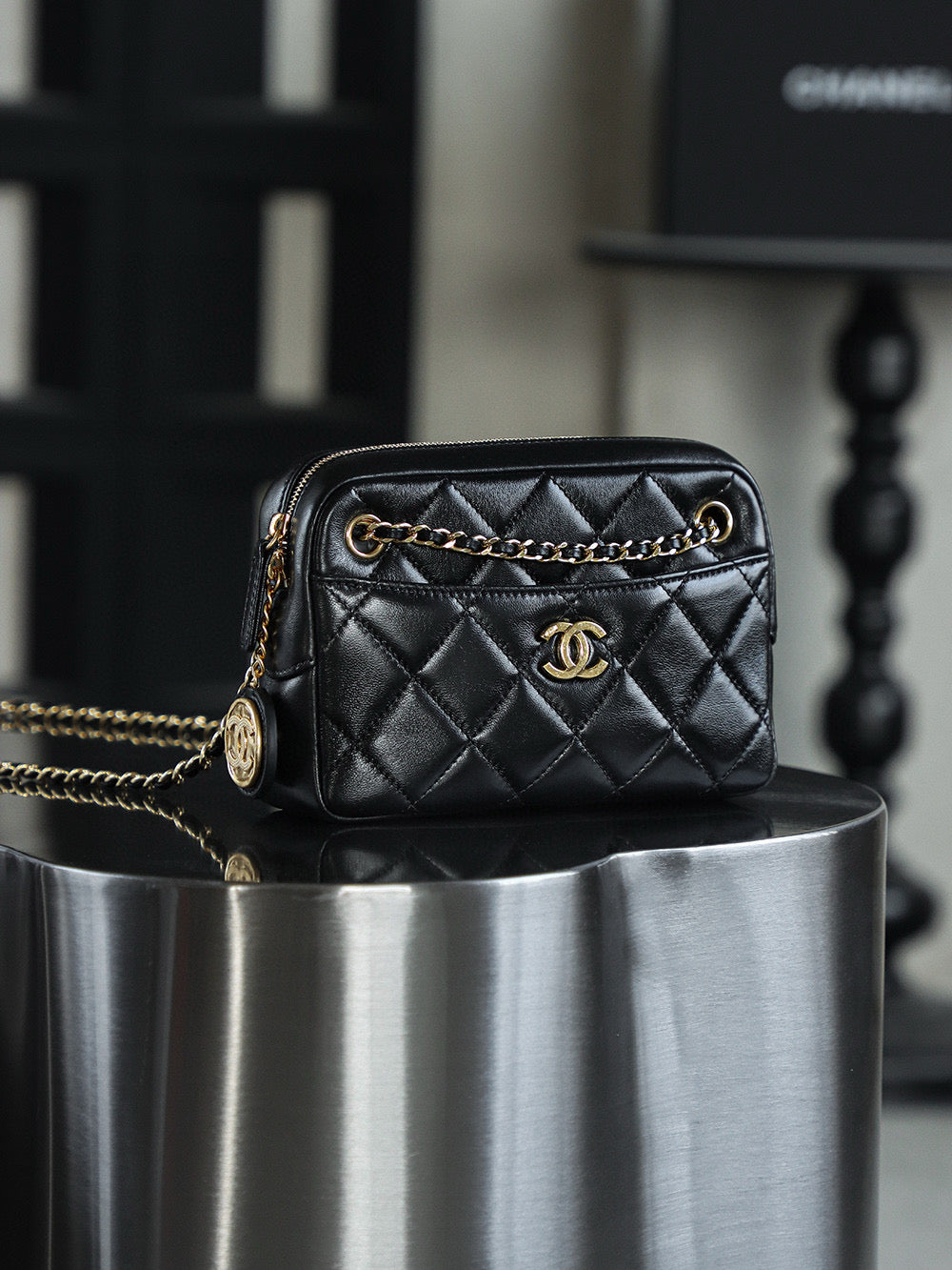 Chanel 24K Camera Bag (small)