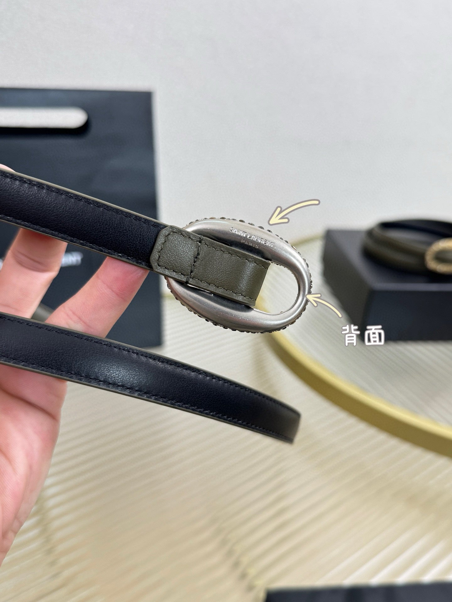 Saint Laurent Belt