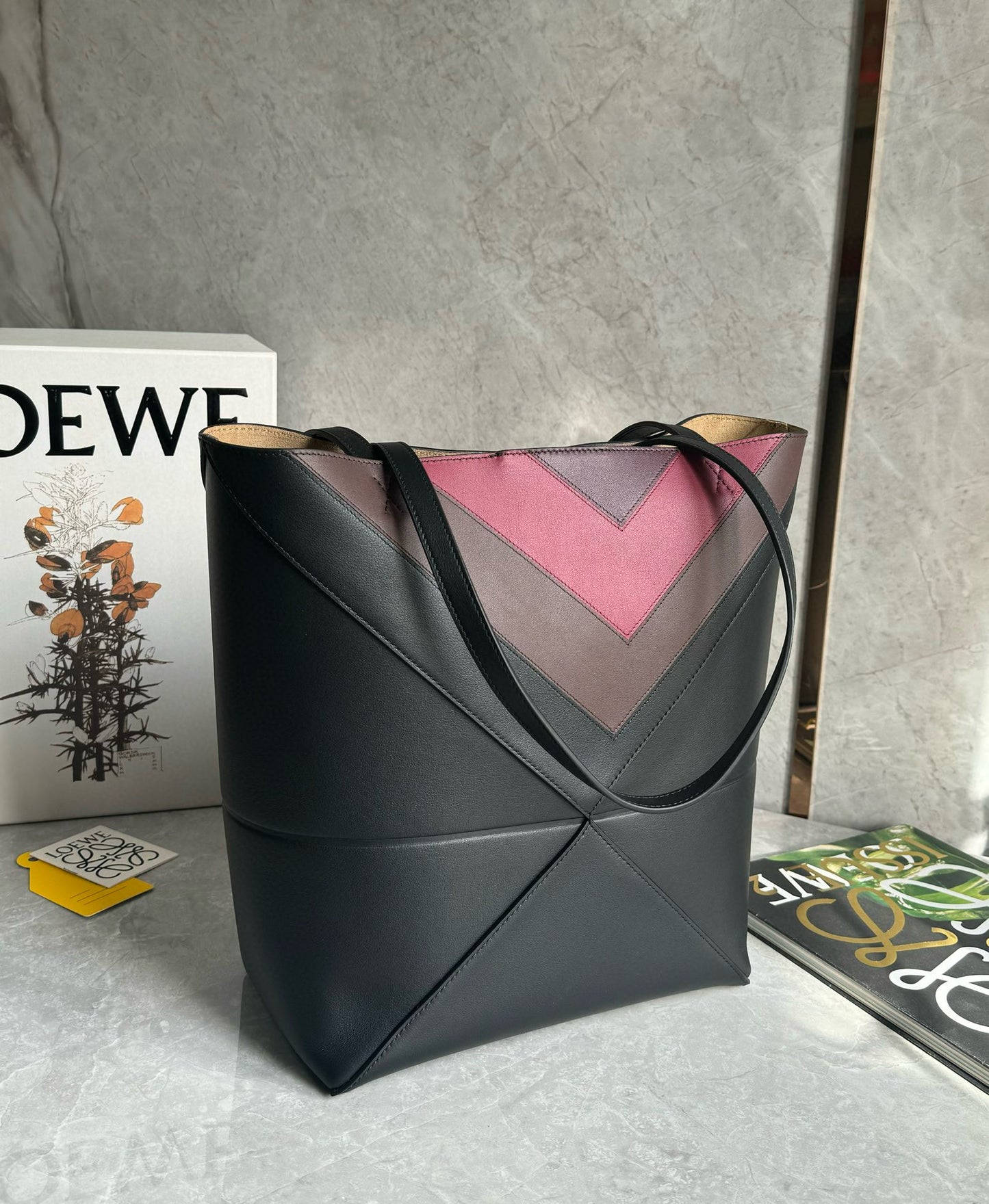 Loewe Puzzle Fold Tote Bag(25.5x14.5x31.5cm)