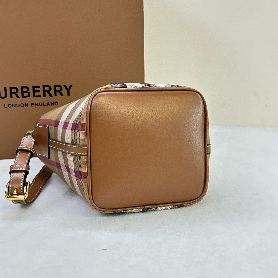 BBR Check Mini Bucket Bag