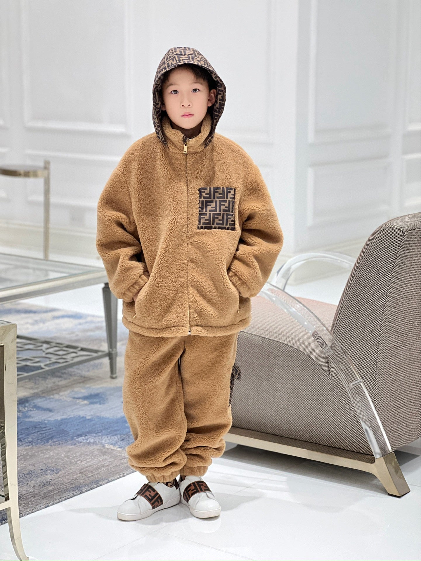 Fendi Jacket/Long Pant Set