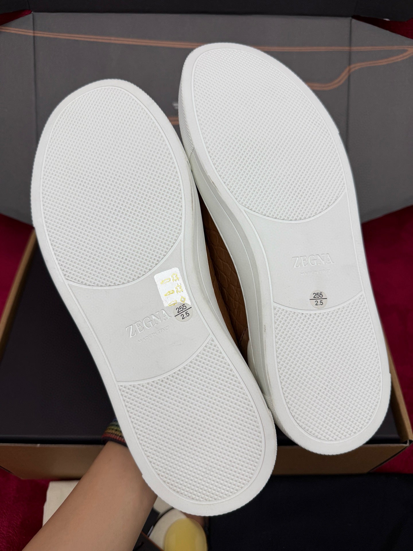 Zegna Alligator Sneakers