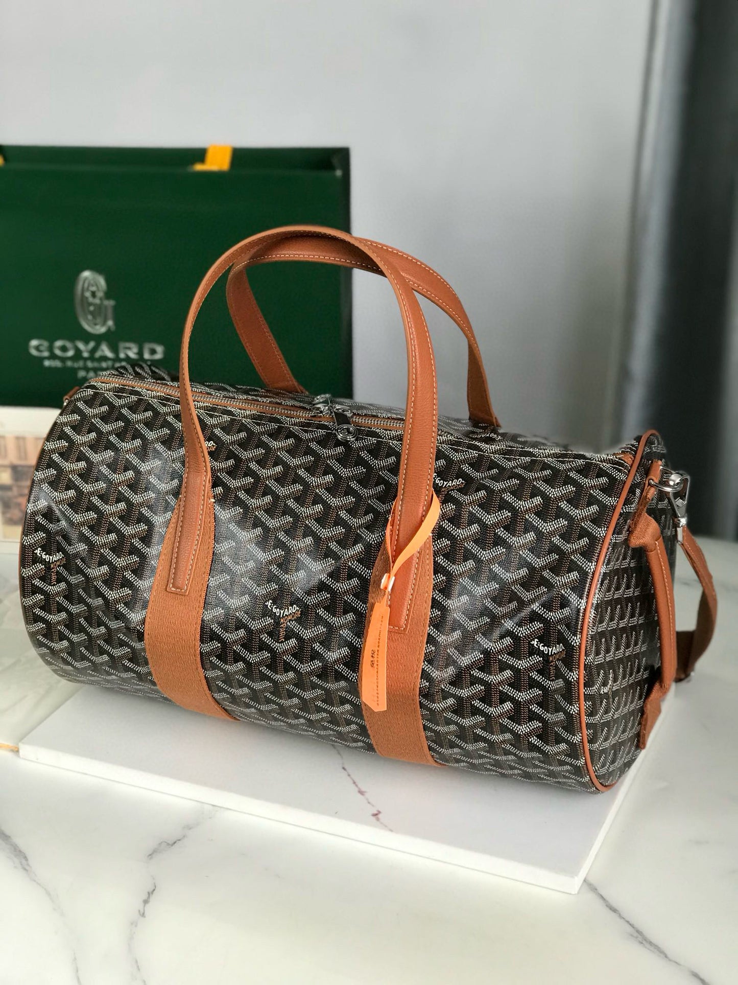 Goyard Barrel 40 Duffle Bag