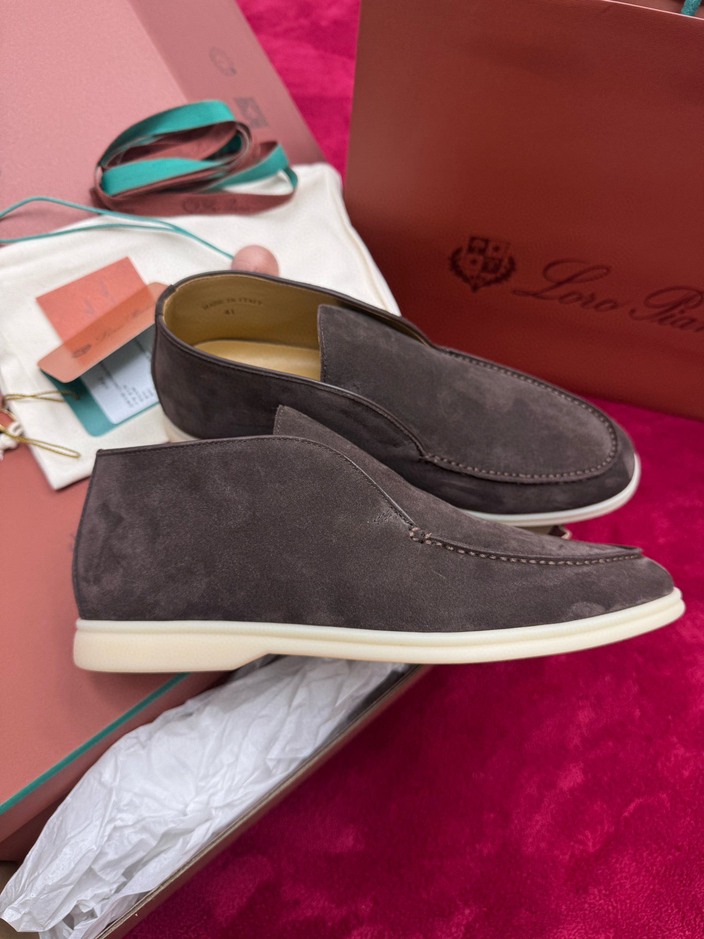 Loro Piana Open Walk Loafers