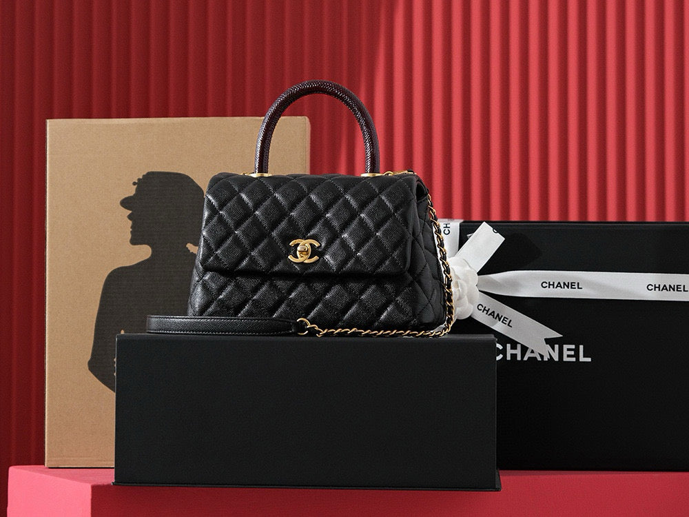 Chanel Coco Handle Bag (14x24x10cm)