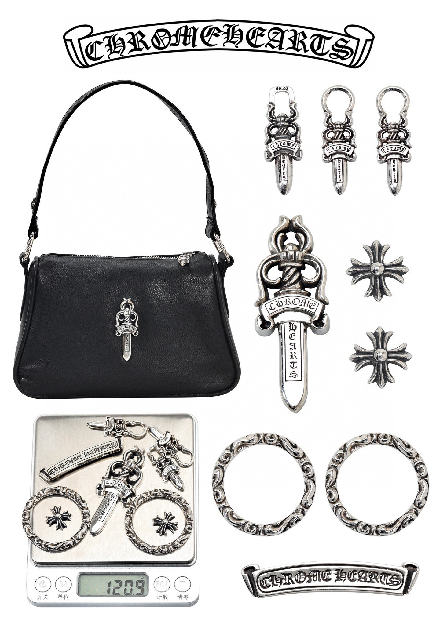 Chrome Hearts Shoulder Bag