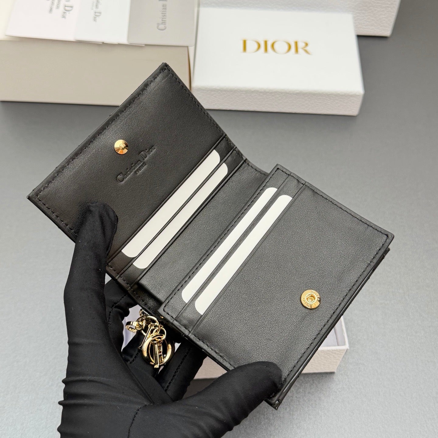 Dior Lady Gardenia Wallet