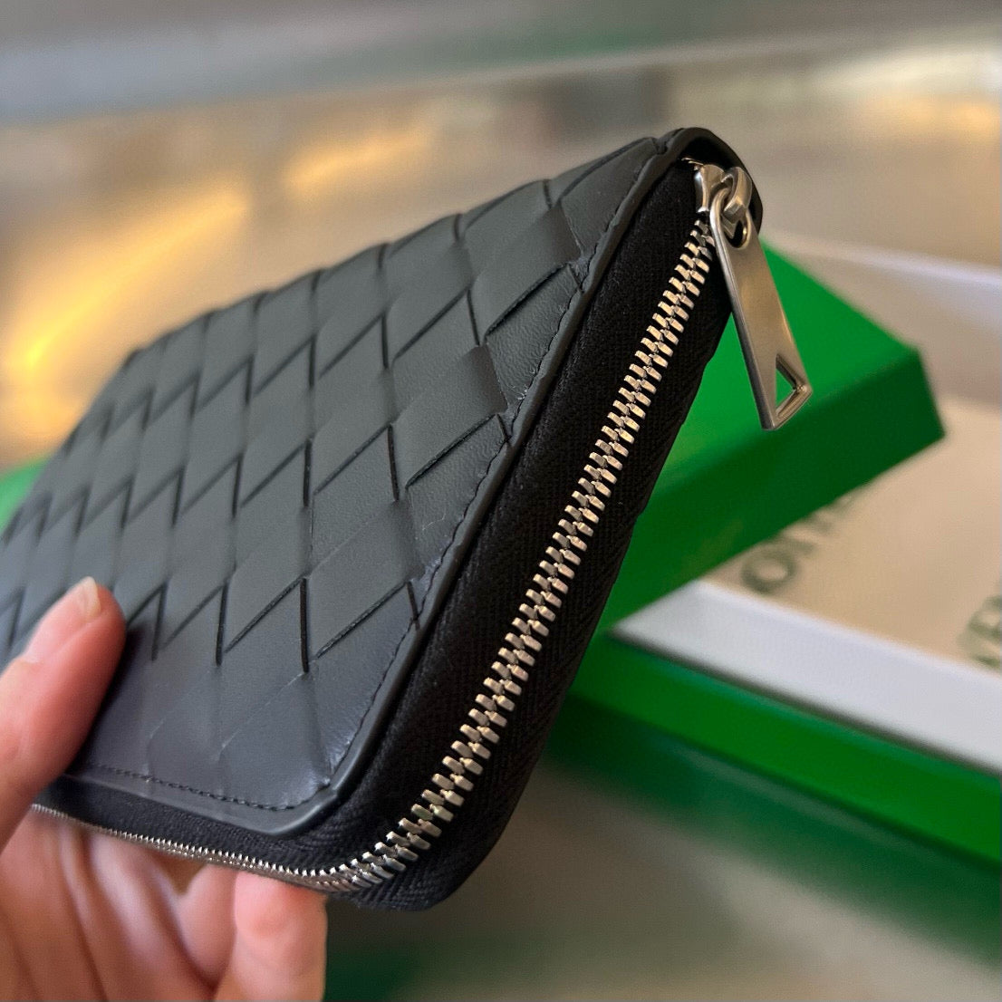Bottega Veneta Long Zipped Wallet