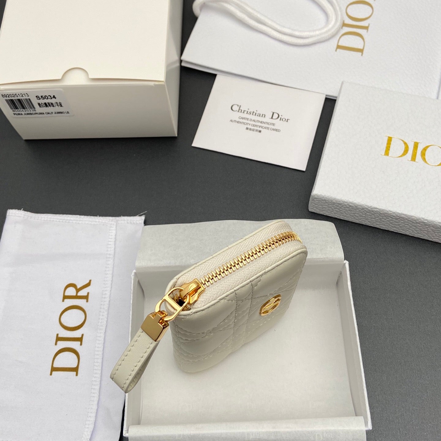 Dior Jolie Glycine Wallet