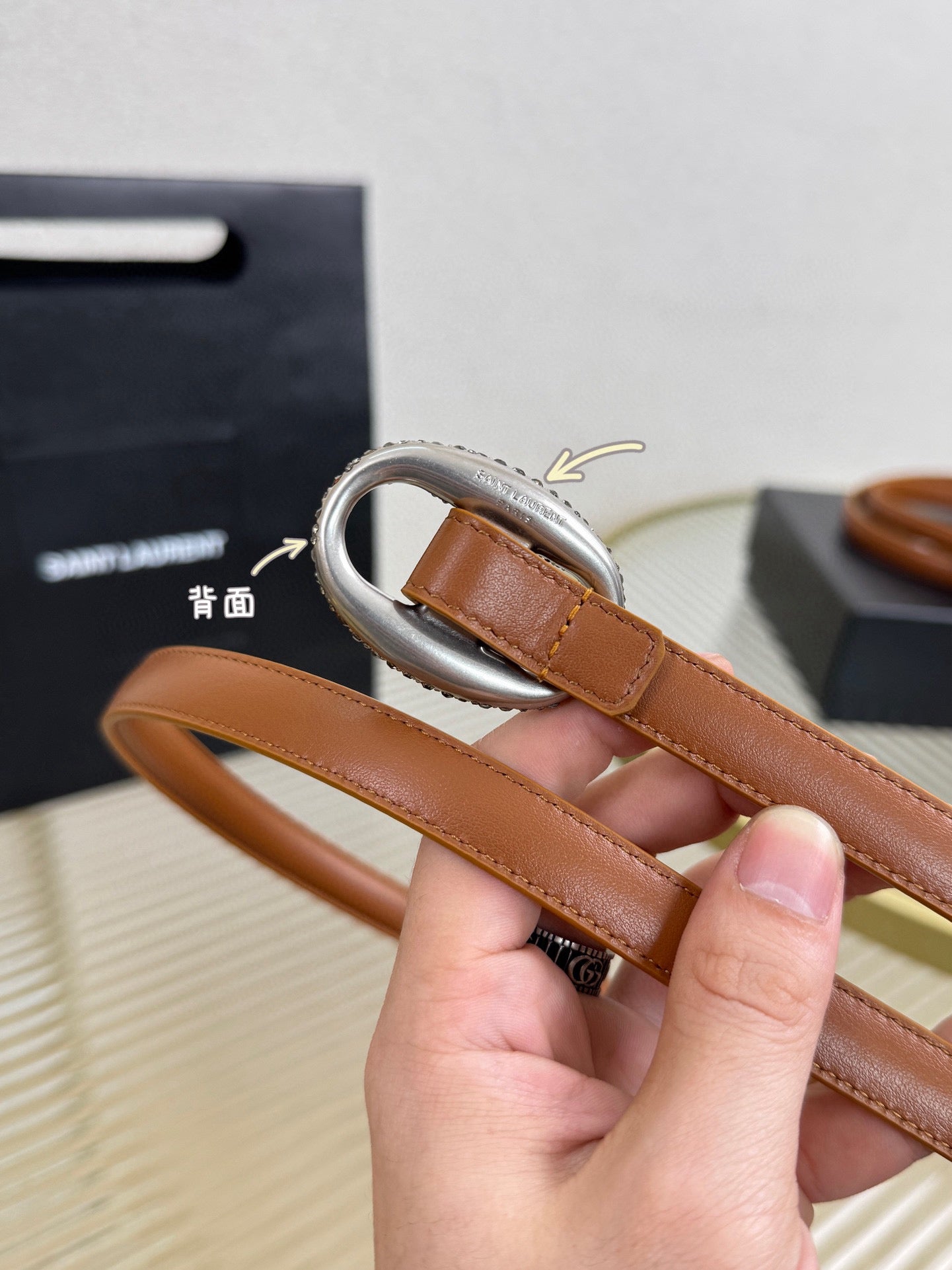 Saint Laurent Belt
