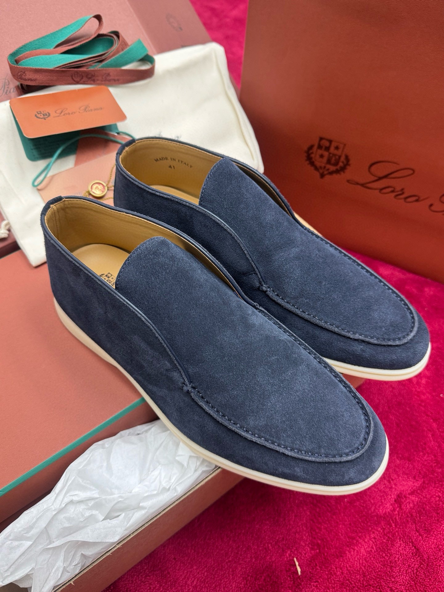 Loro Piana Open Walk Loafers