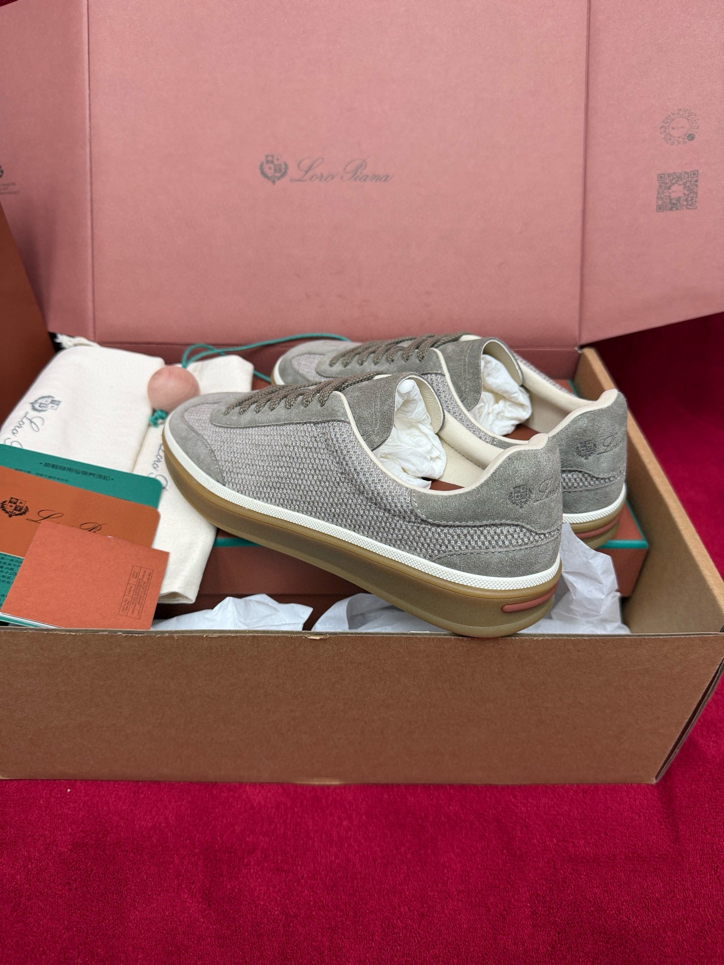Loro Piana Tennis Walk Sneakers