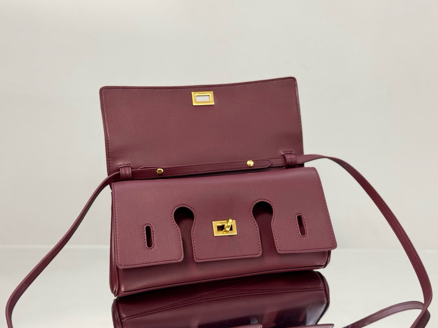 BLCG BelAir Leather Shoulder Bag(26.9x13.9x5.3cm)
