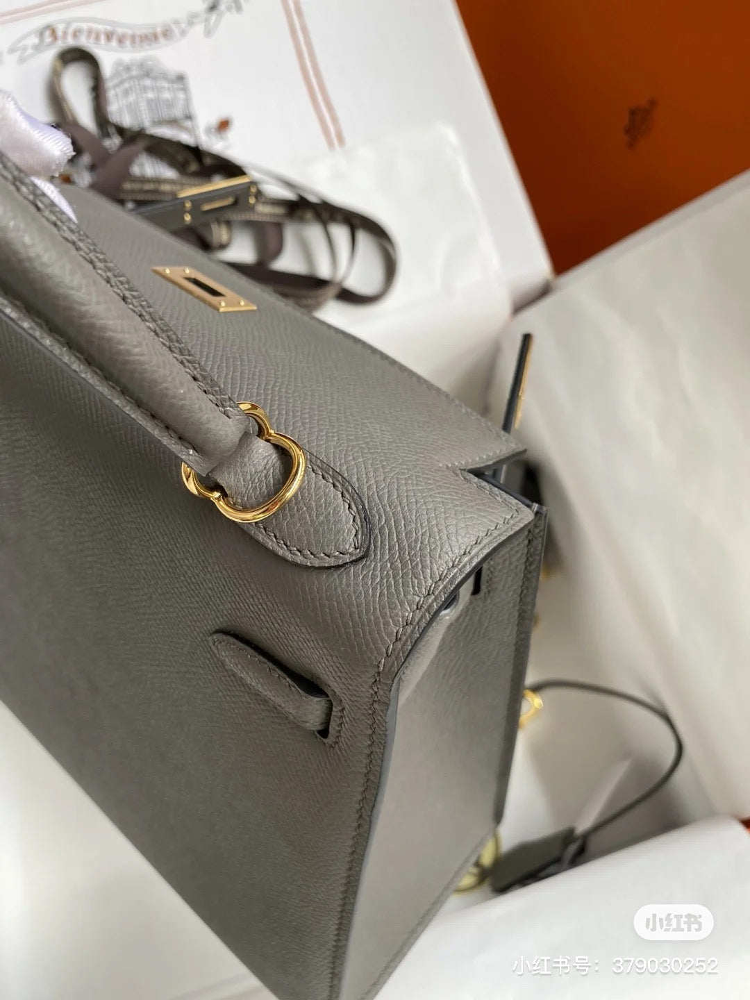 Hermes Kelly 25cm, 8F, Epsom