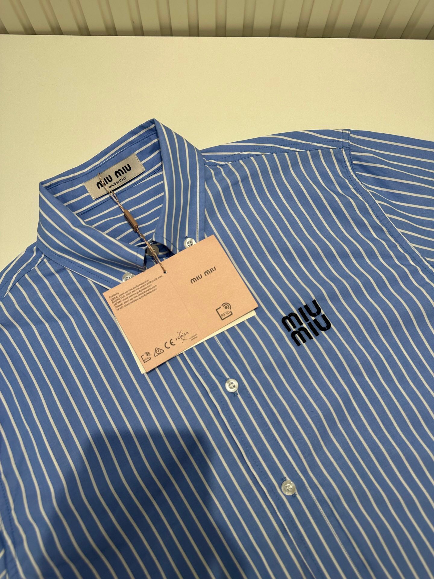 Miu Miu Long Sleeve Shirt