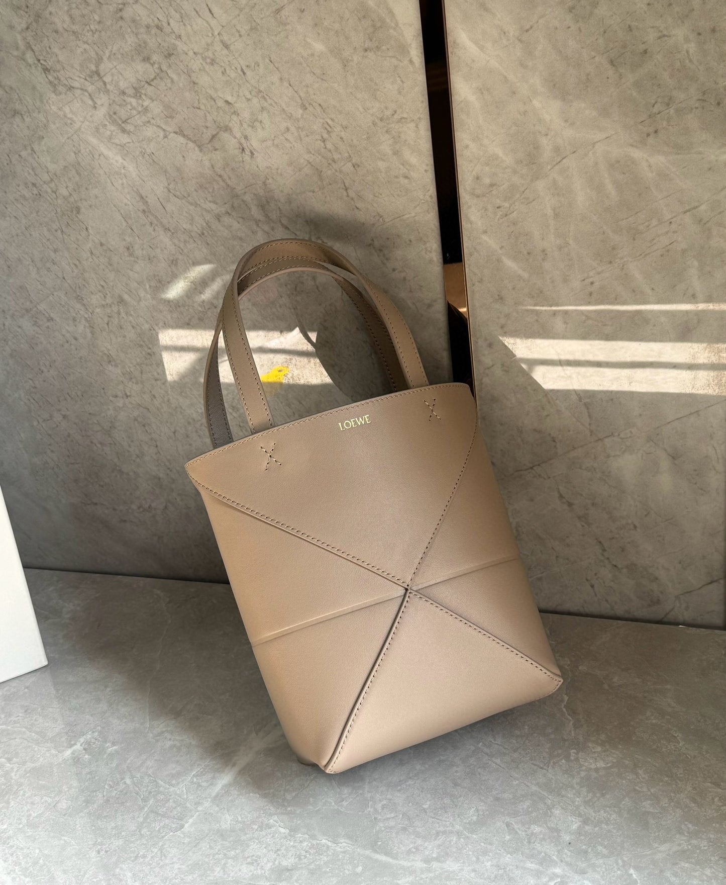 Loewe Puzzle Fold Tote Bag(20x16.5x9.5cm)