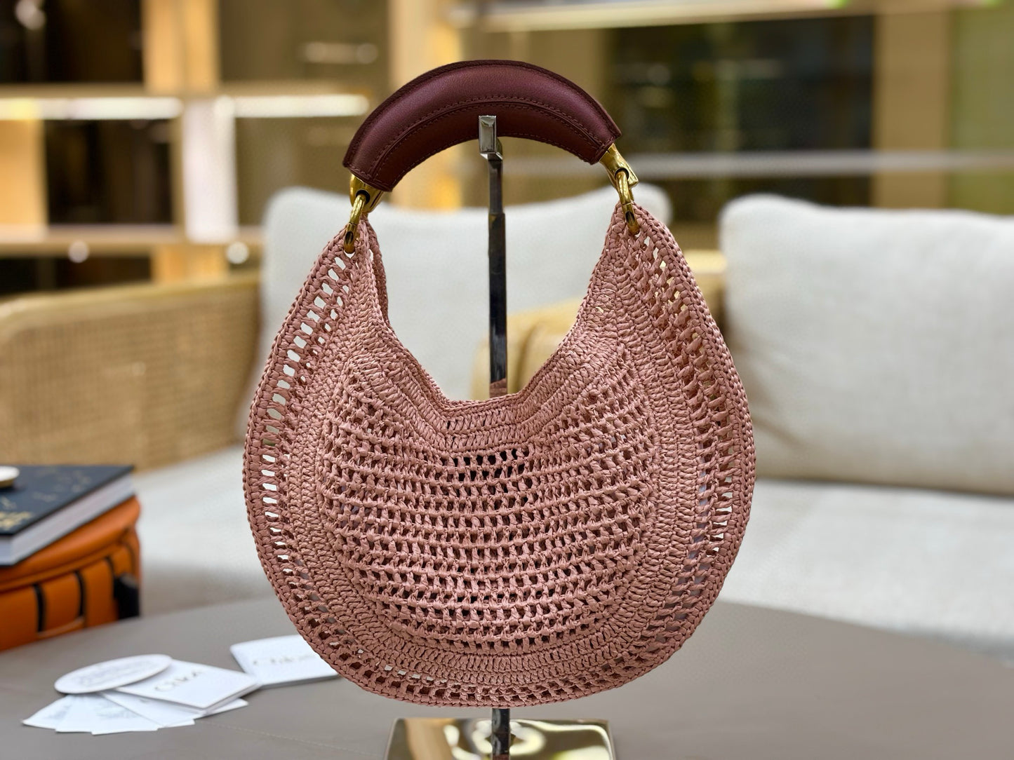 Chloe Summer Banana Hobo Bag