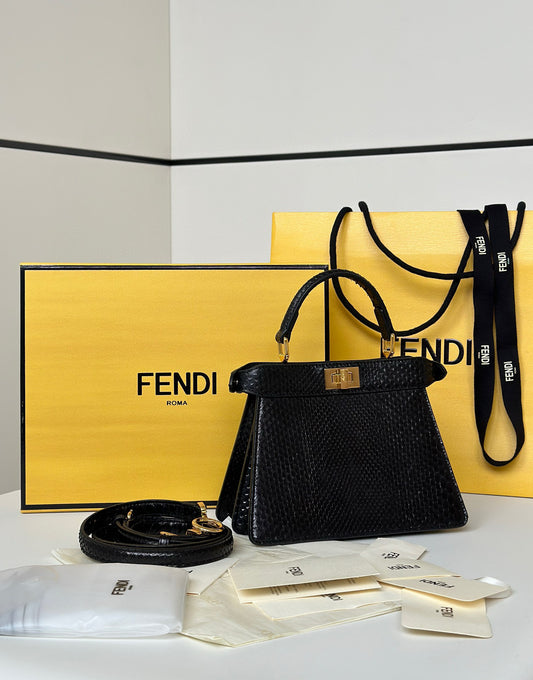 Fendi Peekaboo Bag (Python leather)