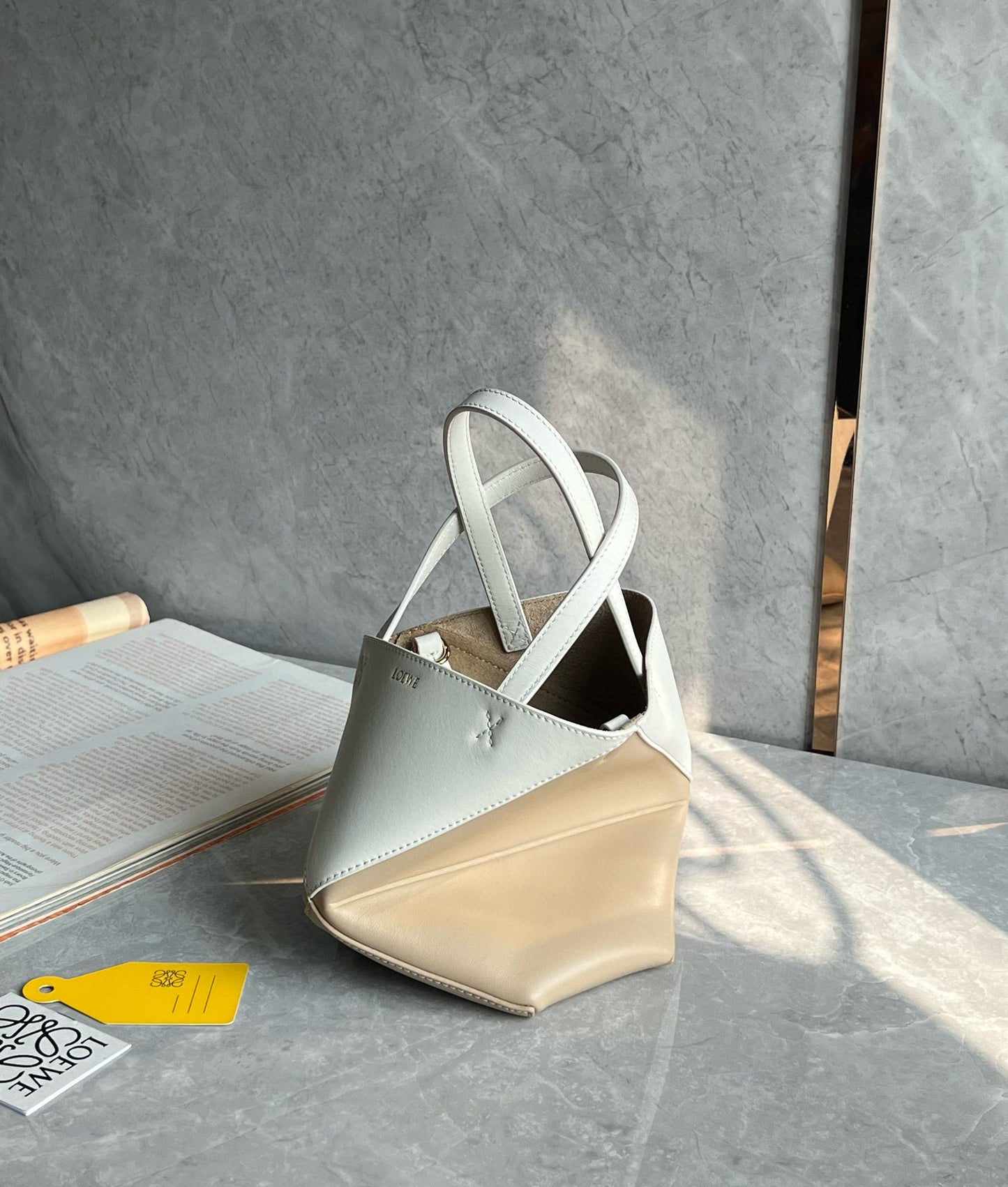 Loewe Puzzle Fold Tote Bag(20x16x9.5cm)