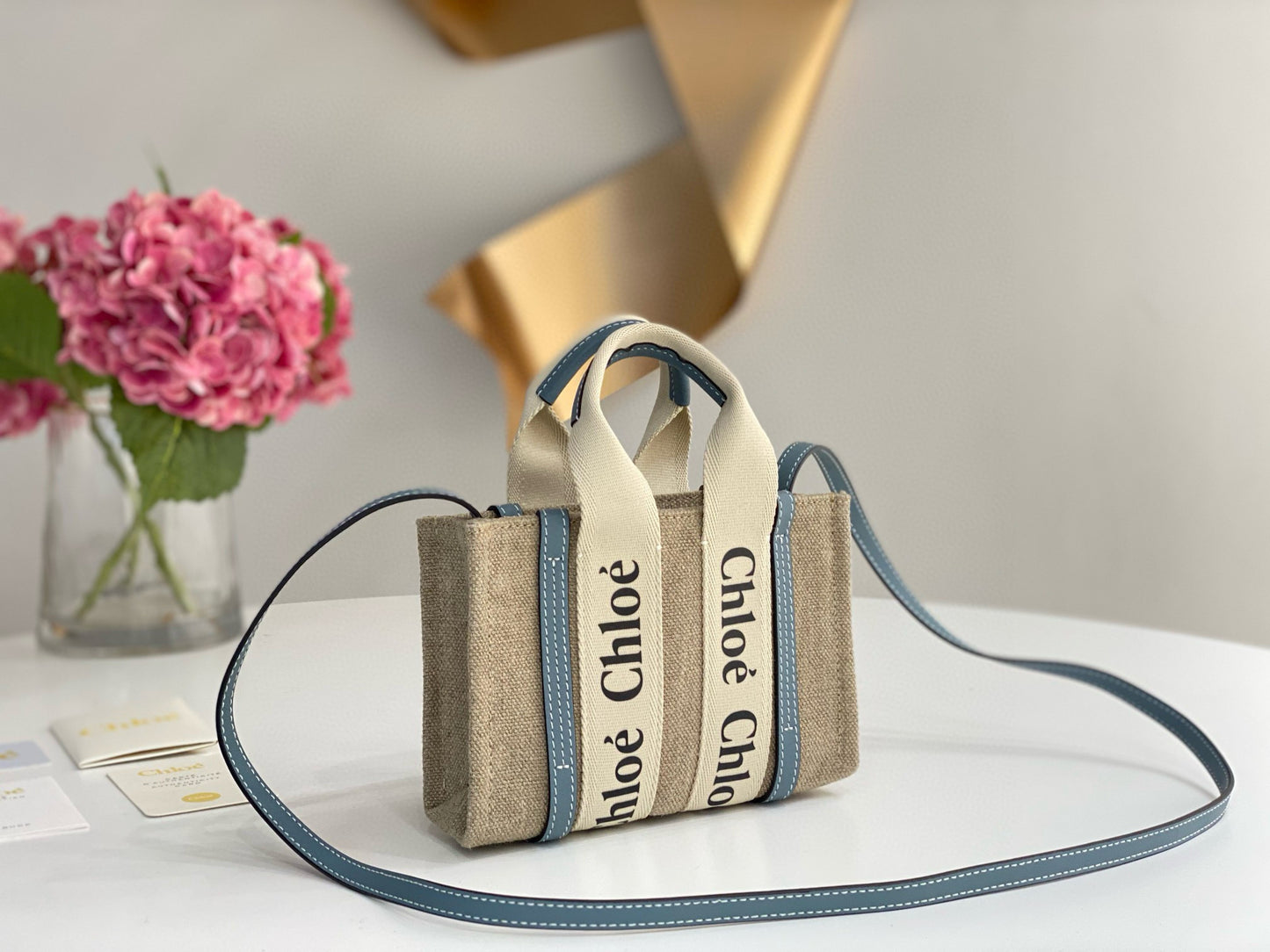 Chloe Woody Tote Bag