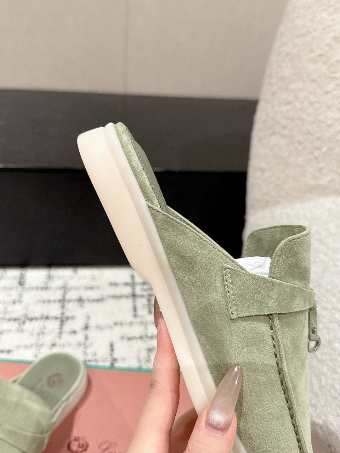 Loro Piana Sabot Loafers