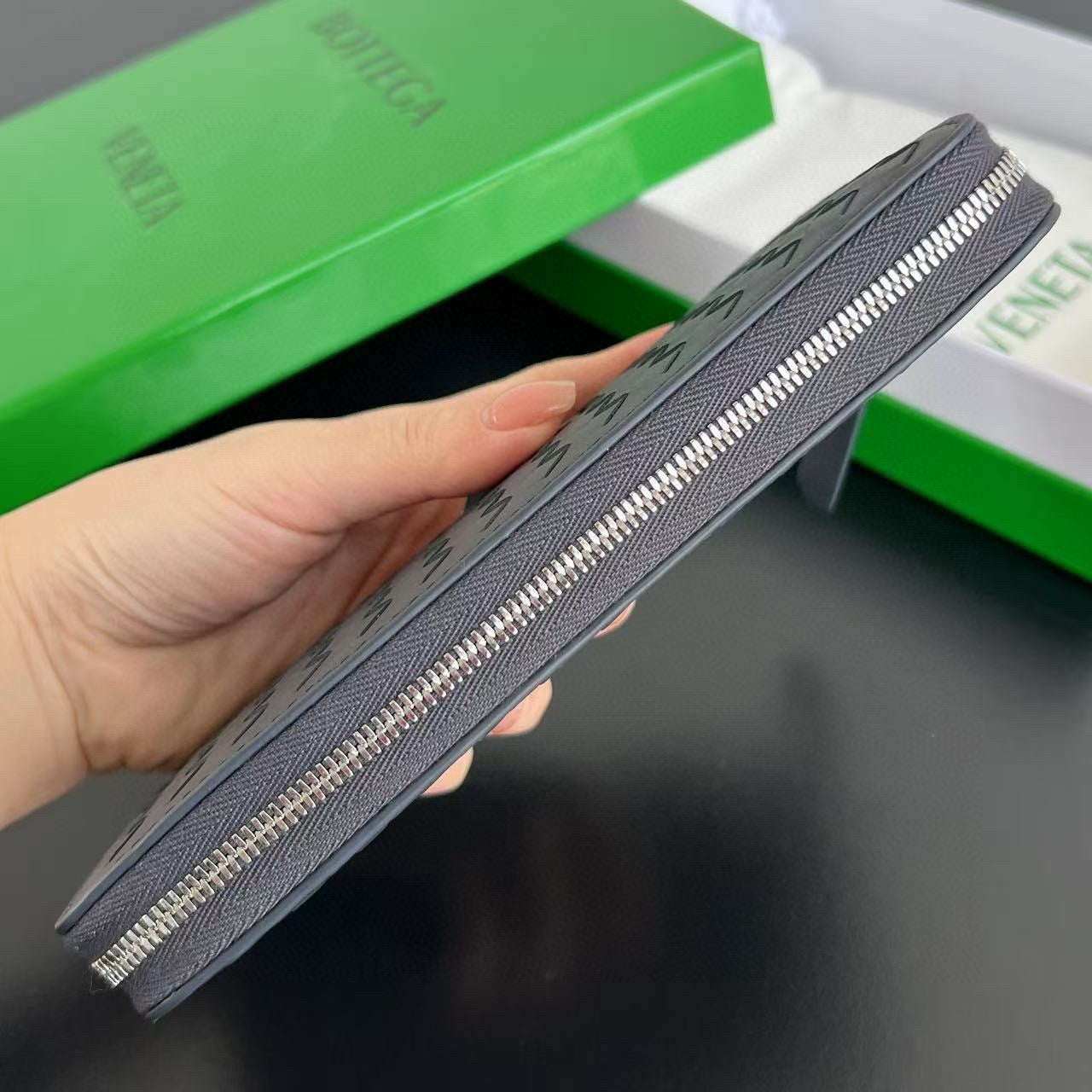 Bottega Veneta Long Zipped Wallet