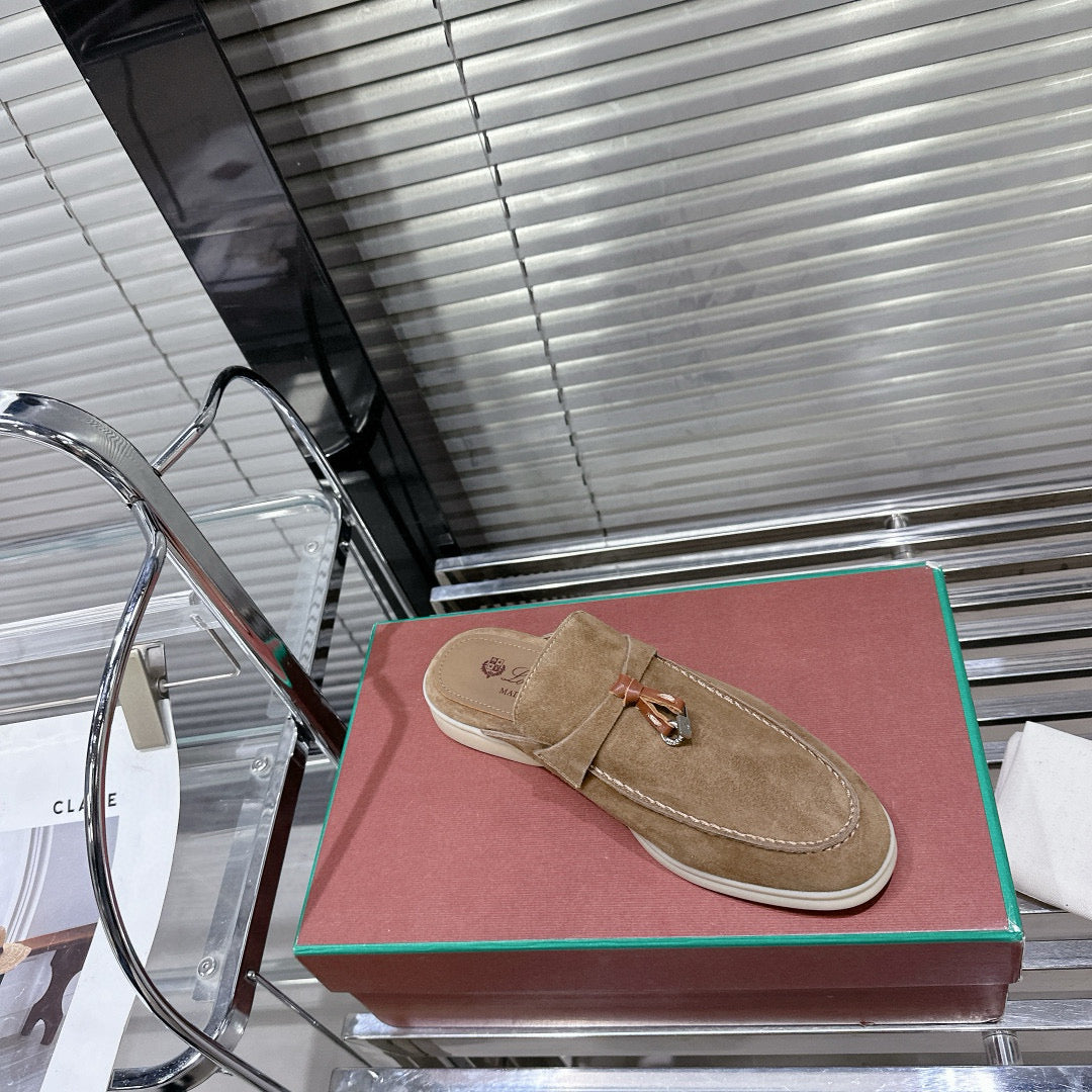 Loro Piana Sabot Loafers