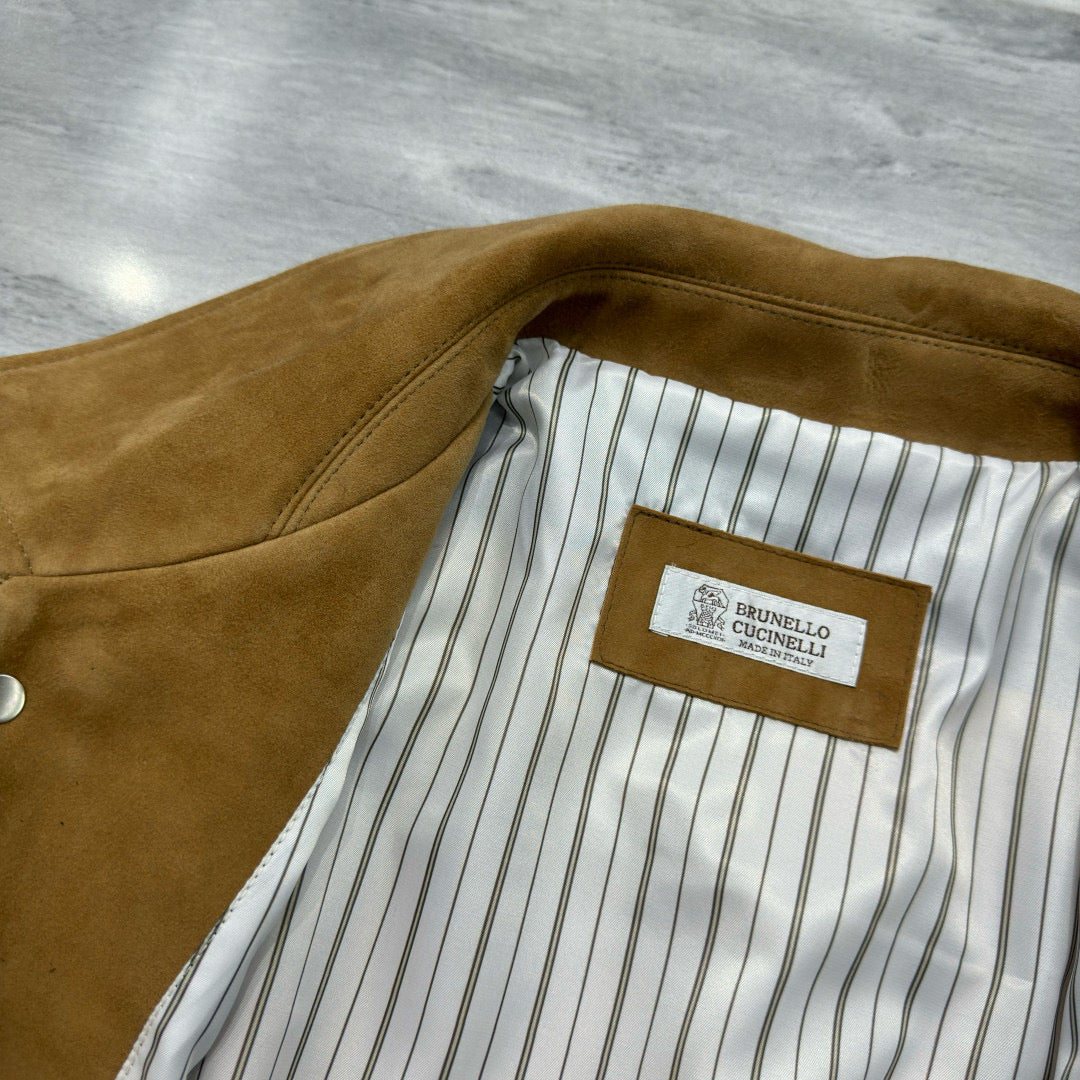 Brunello Cucinelli Leather Jacket