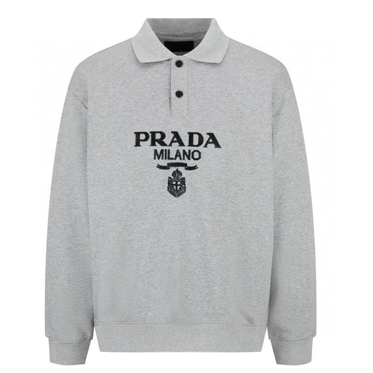 Prada Long Sleeve Polo