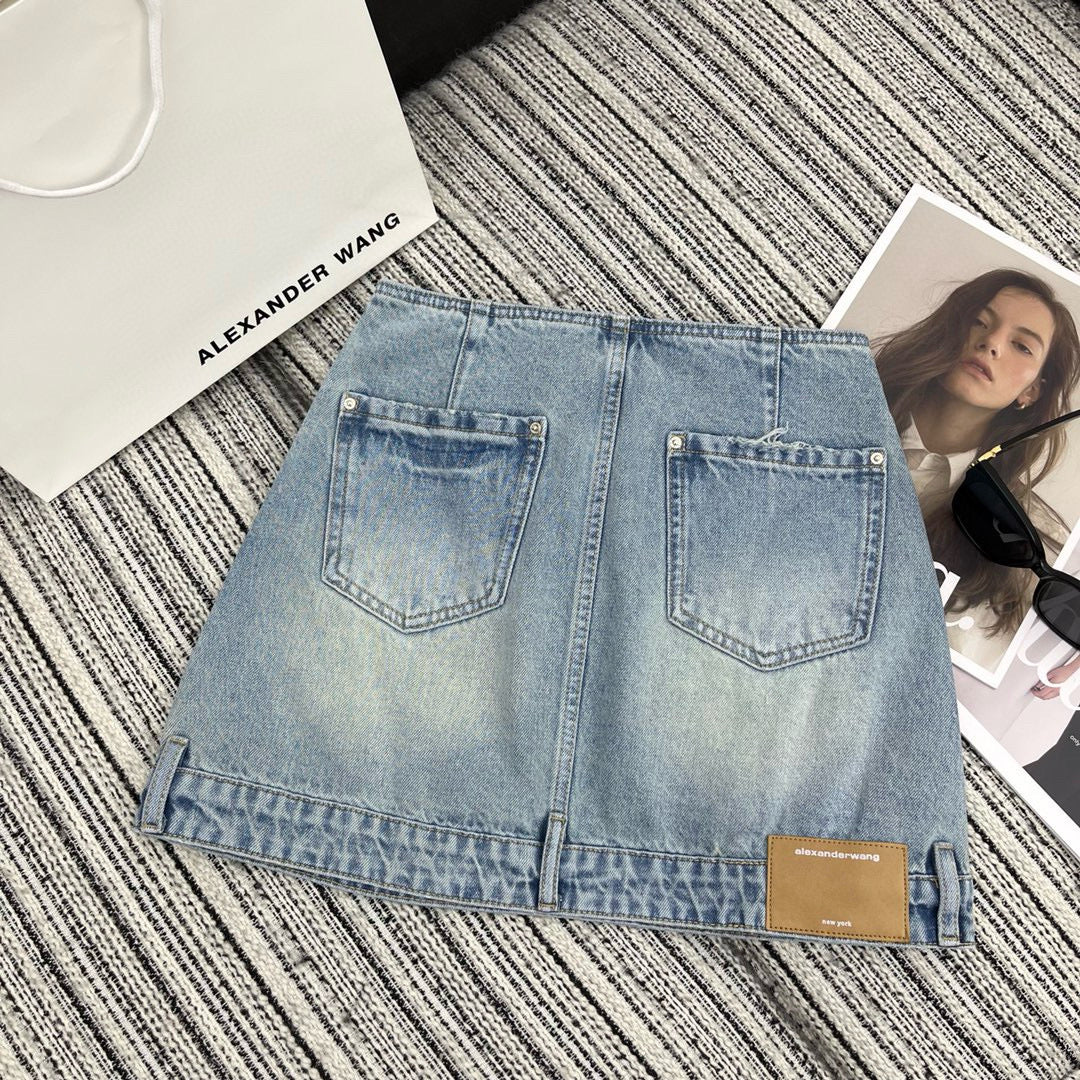 Alexander Wang Jeans Skirt