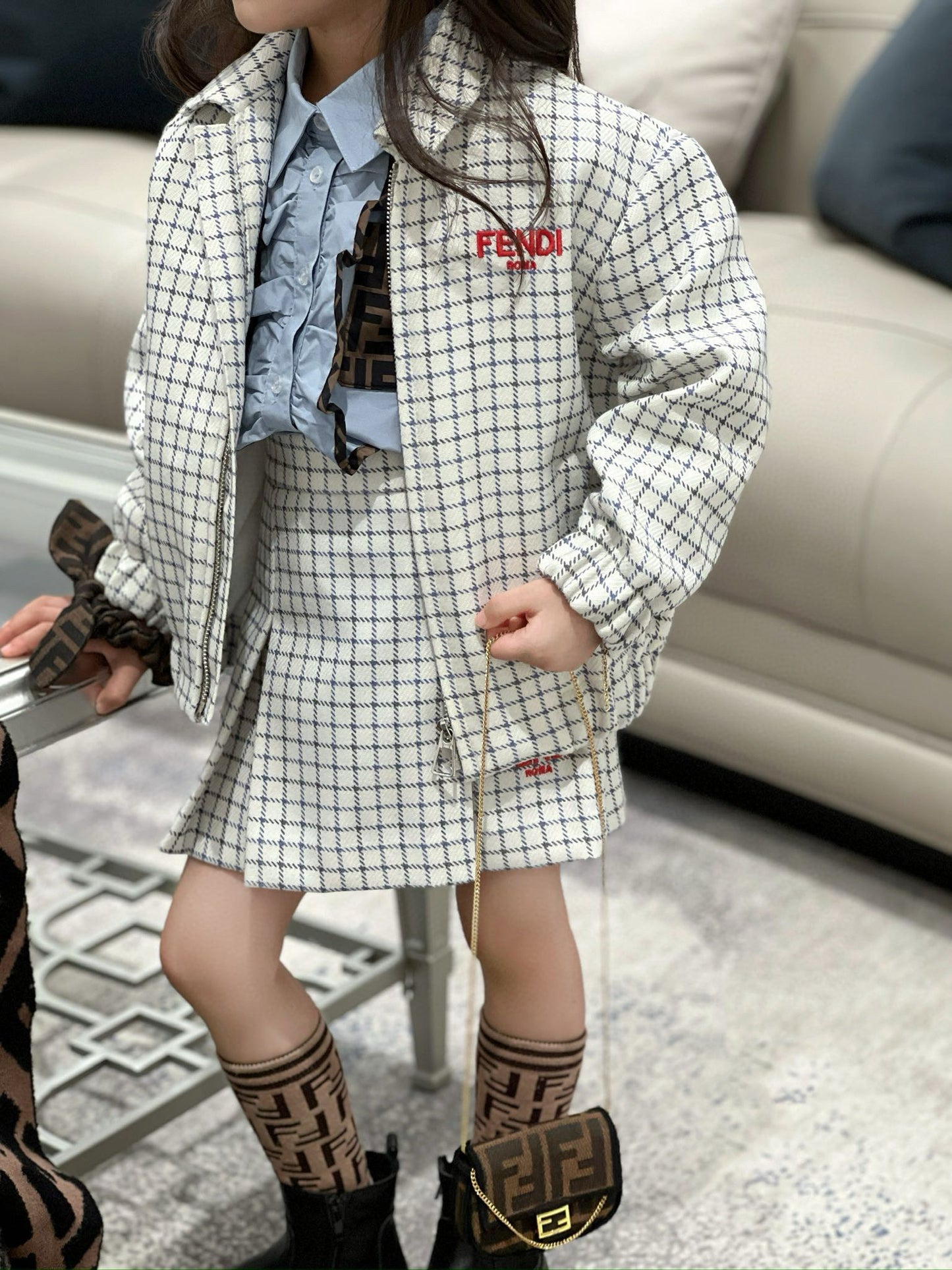 Fendi Jacket/Skirt Set