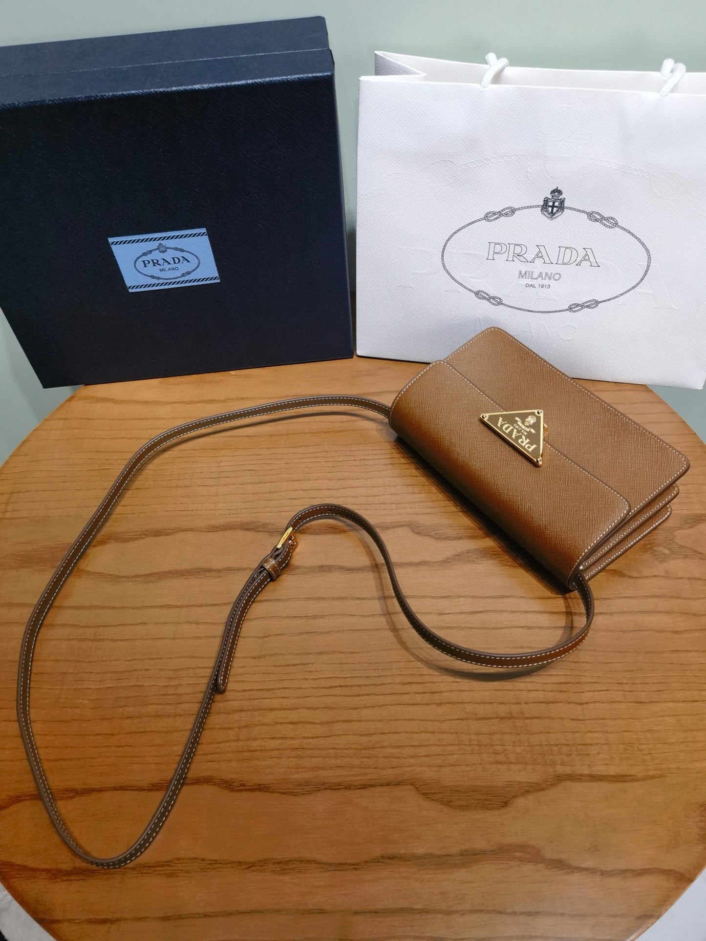 Prada Saffiano Cross Body Bag