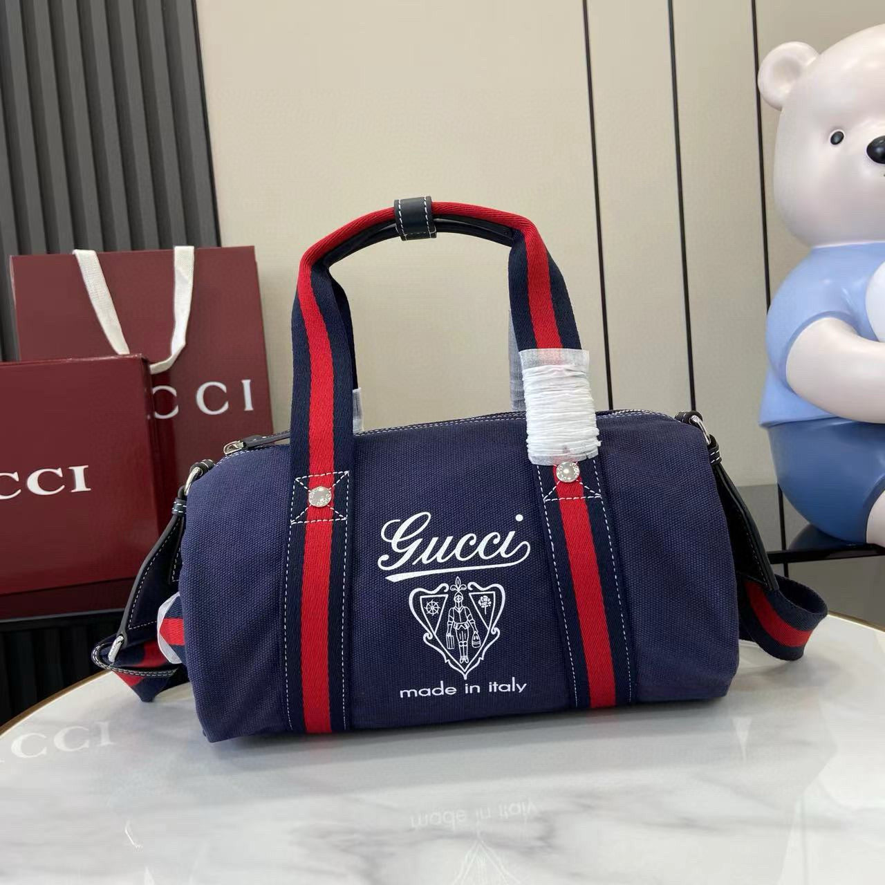 Gucci Duffle Bag 54x24x24CM