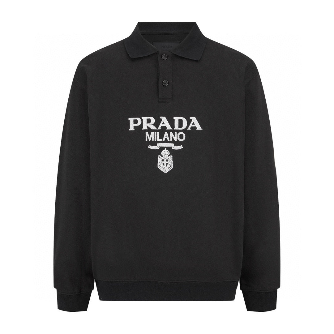 Prada Long Sleeve Polo