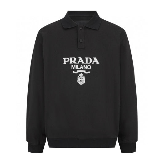 Prada Long Sleeve Polo