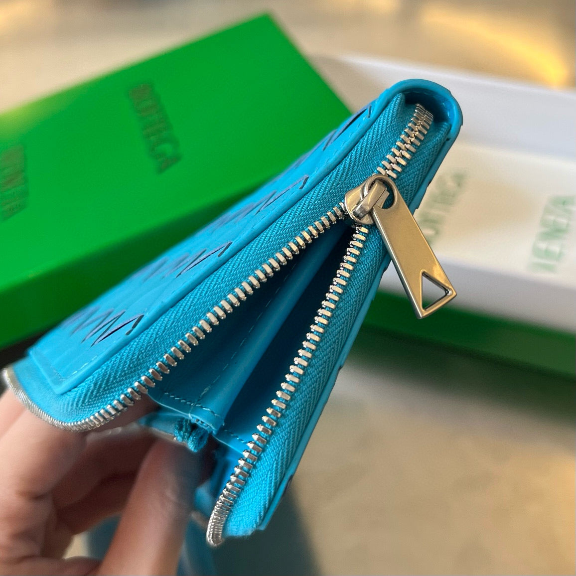 Bottega Veneta Long Zipped Wallet