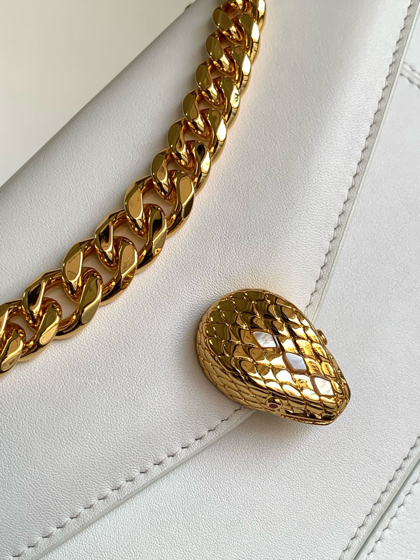 Bvlgari Serpenti East-West Maxi Chain Bag