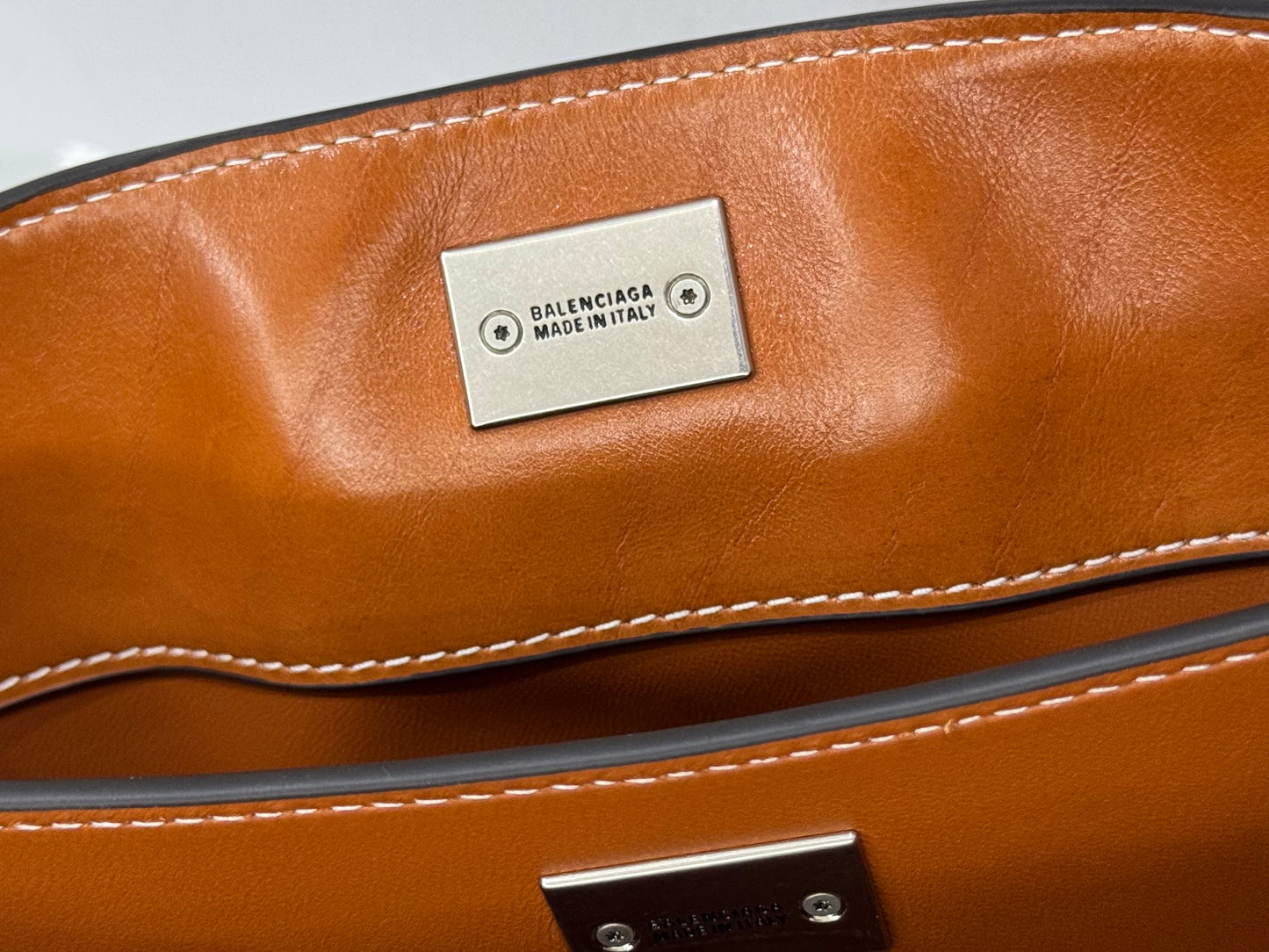 BLCG Rodeo Mini Leather Tote Handbag 22x19x8cm