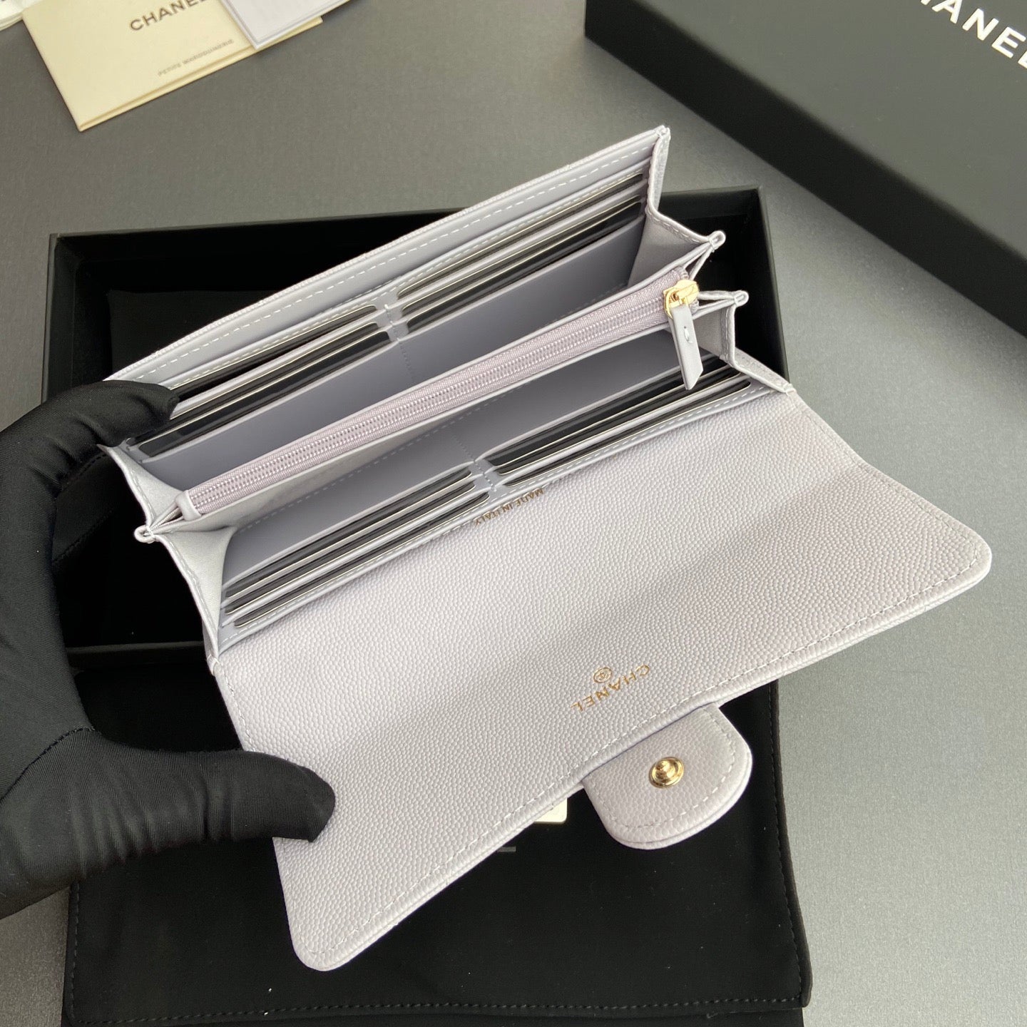 Chanel Long Flap Wallet