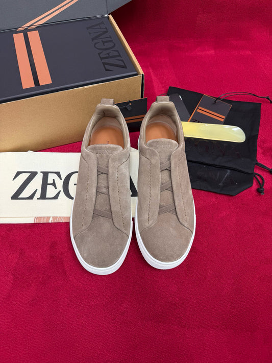 Zegna Suede Sneakers