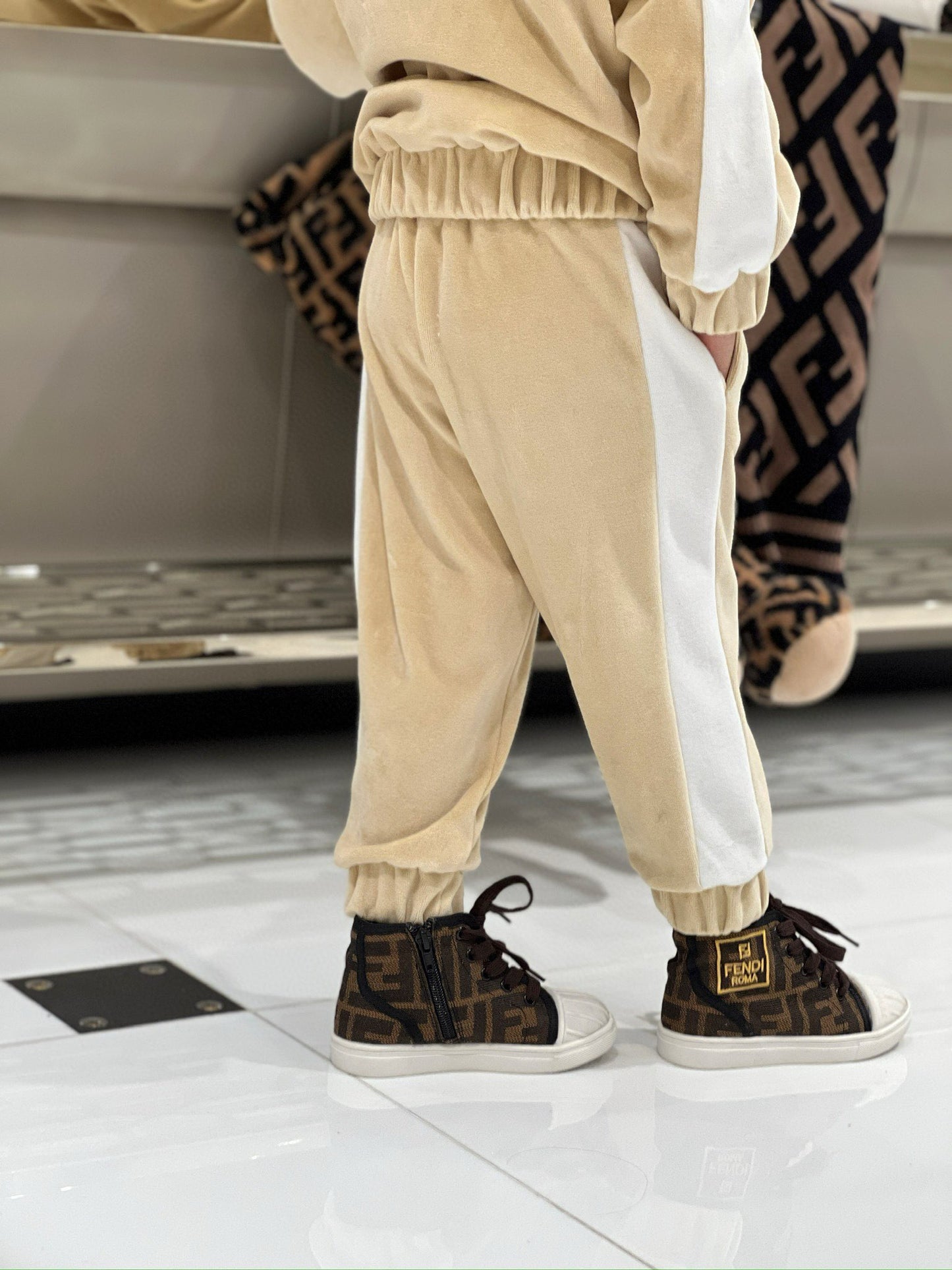 Fendi Jacket/Long Pant Set