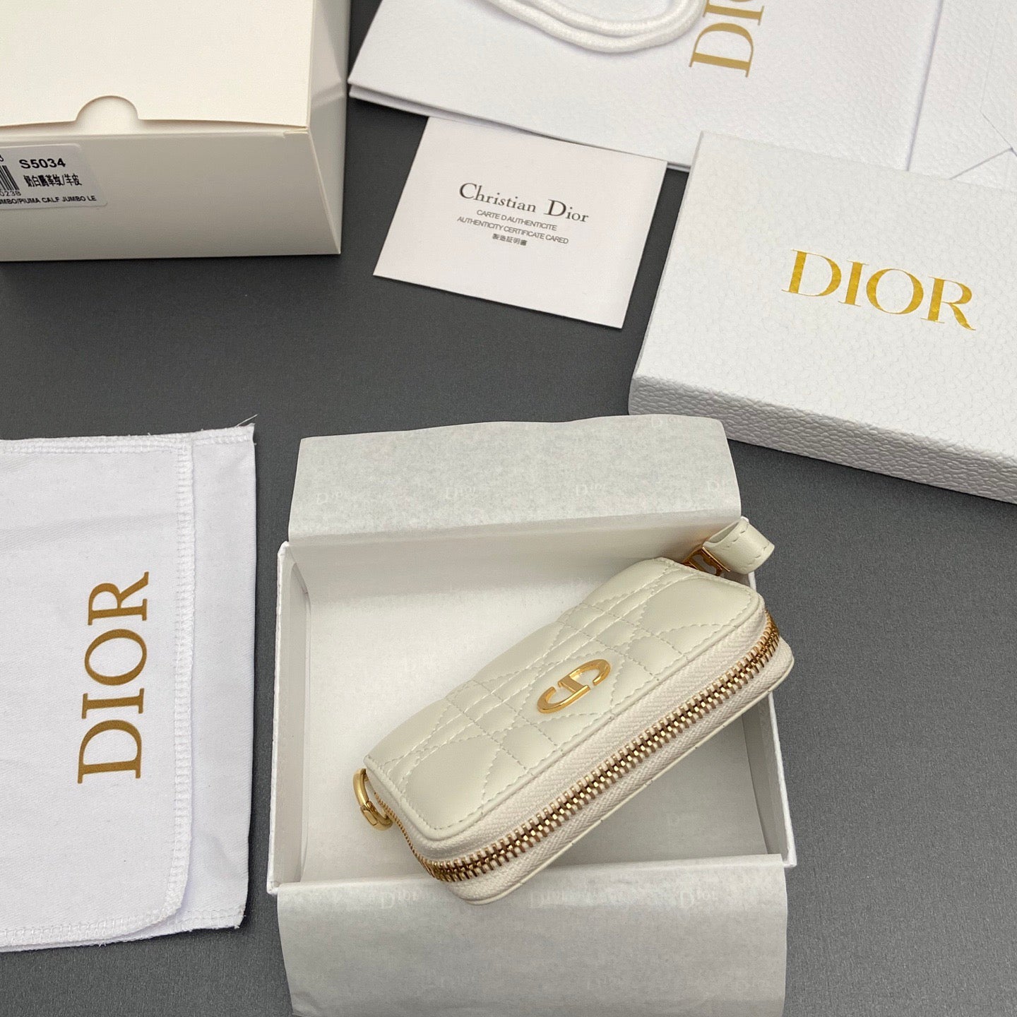 Dior Jolie Glycine Wallet