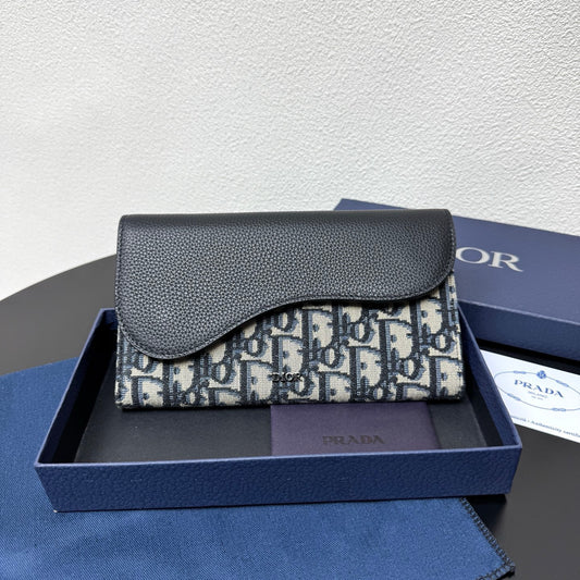 Dior Long Flap Wallet
