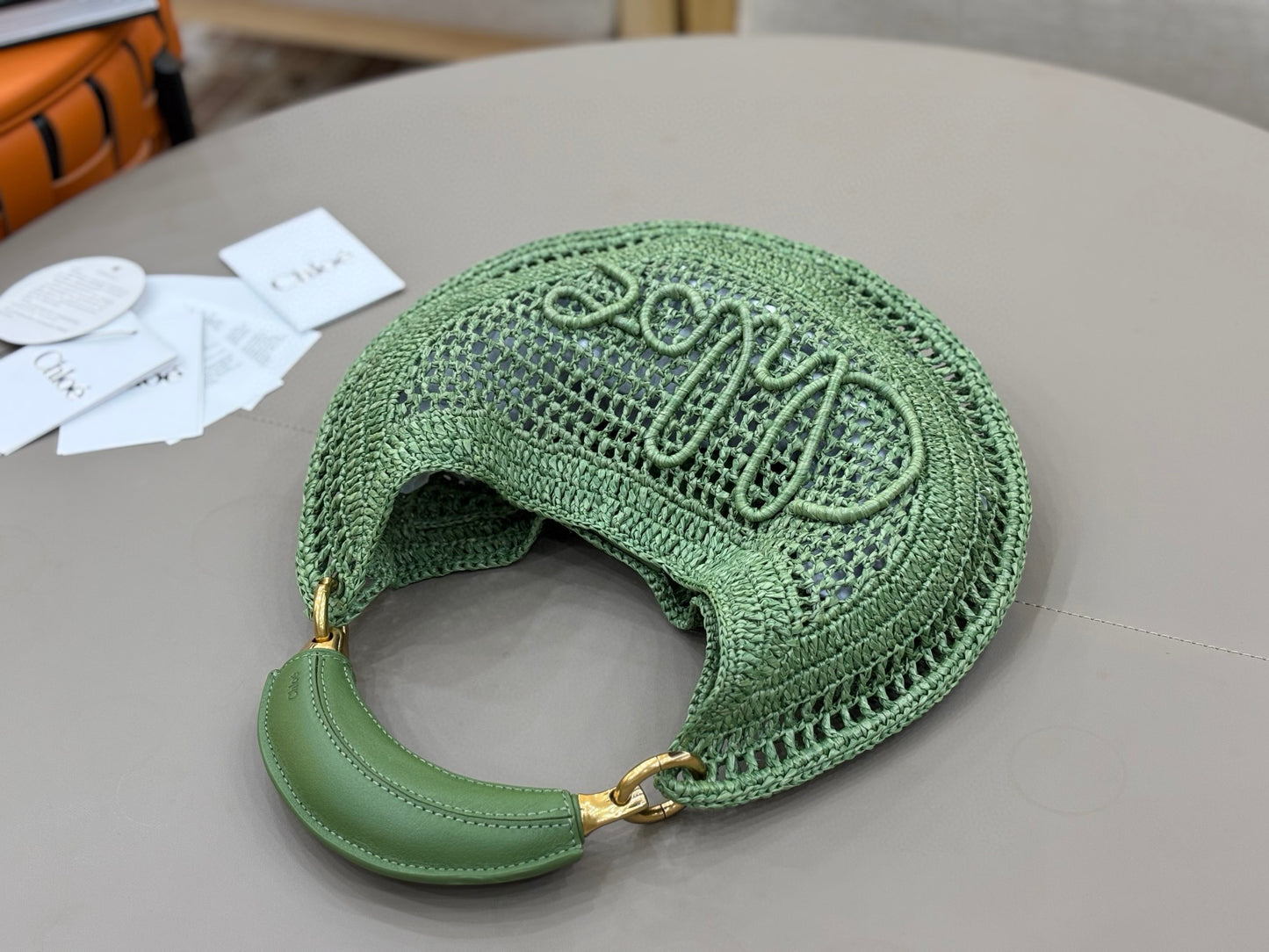 Chloe Summer Banana Hobo Bag