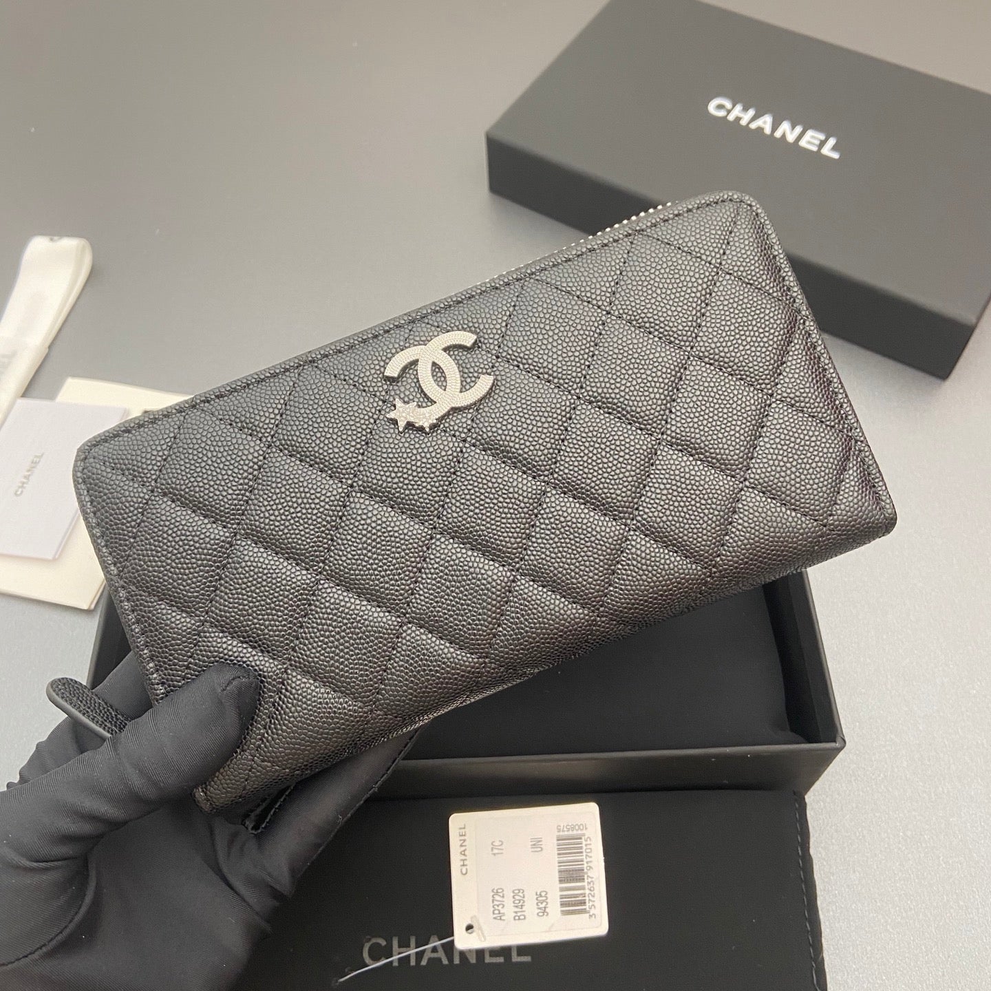 Chanel Long Zipped Wallet