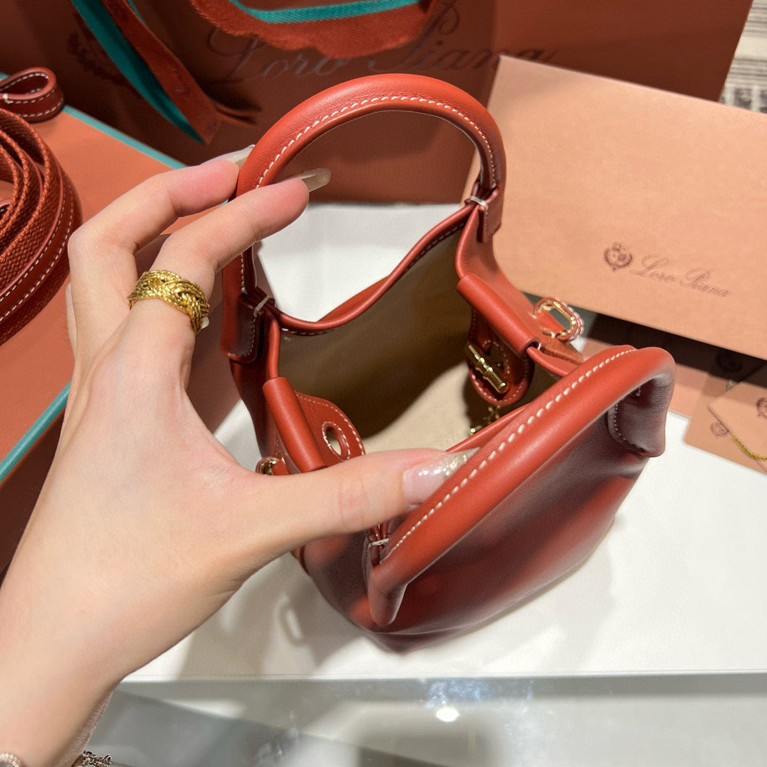 Loro Piana Bale Bucket Bag Mini